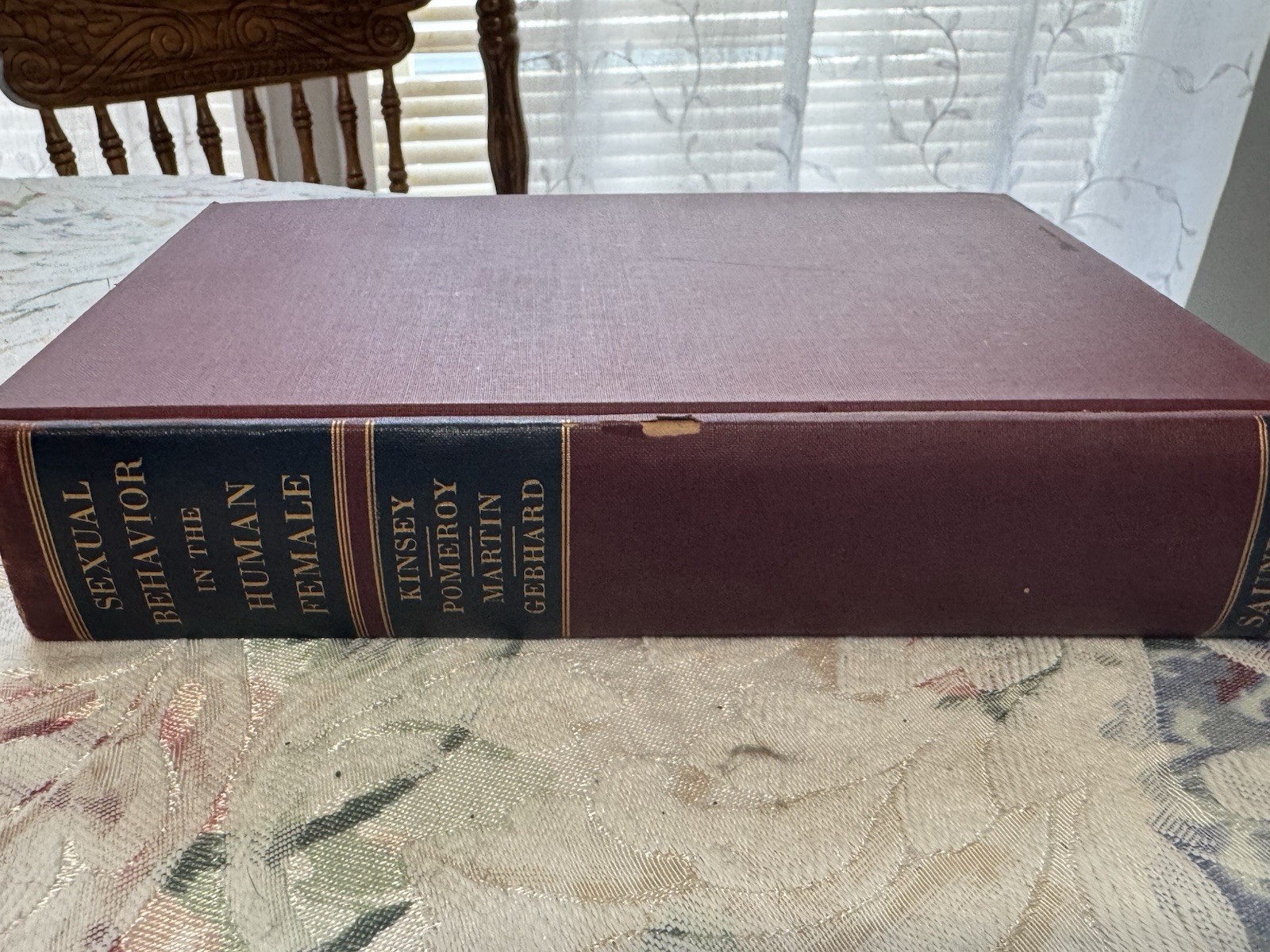1953 Kinsey Sexual Behavior in the Human Female First Edition HC Book