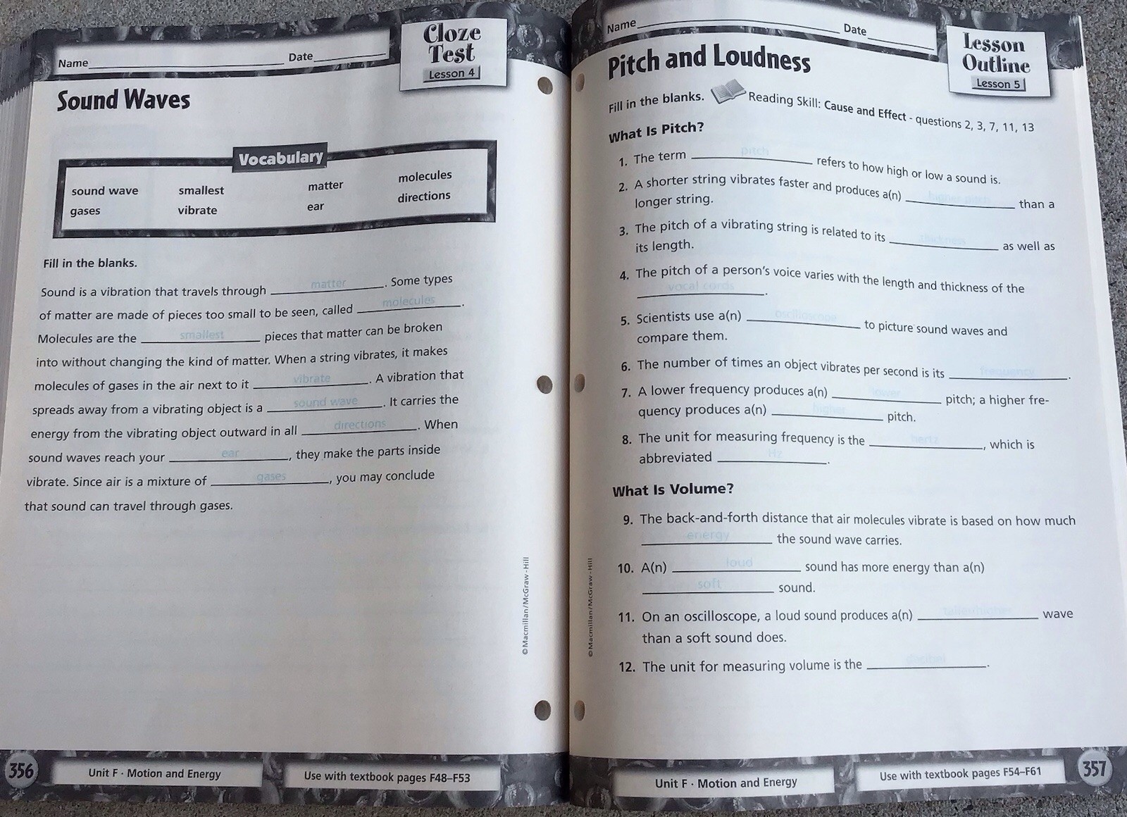 5th Grade 5 Science Teacher Edition Tests Resources Homeschool McGraw Set