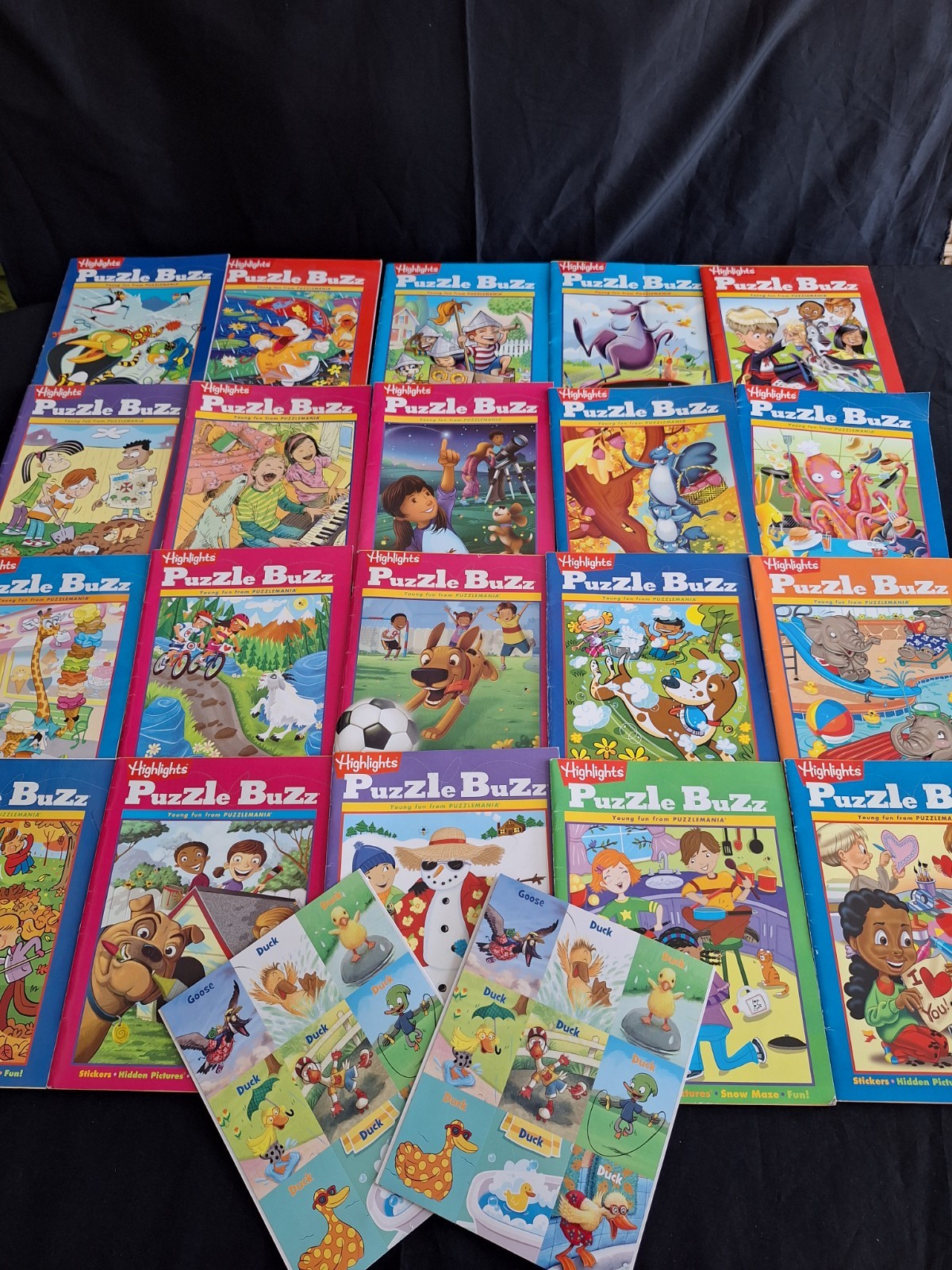 Highlights Puzzle Buzz Lot Of 20