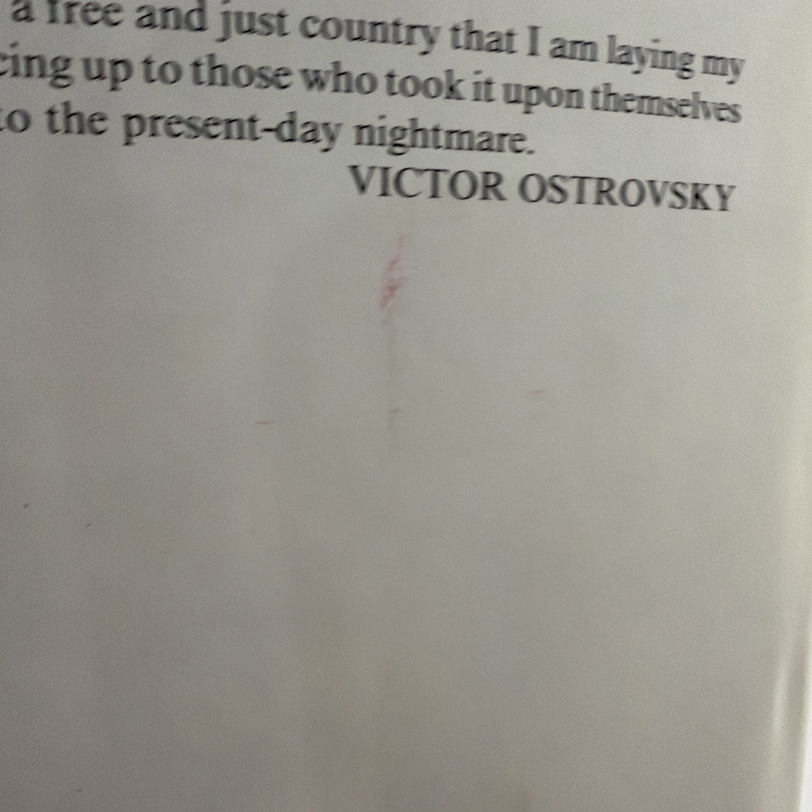 By Way of Deception: Making of a Mossad Officer (Hardcover) by Victor Ostrovsky