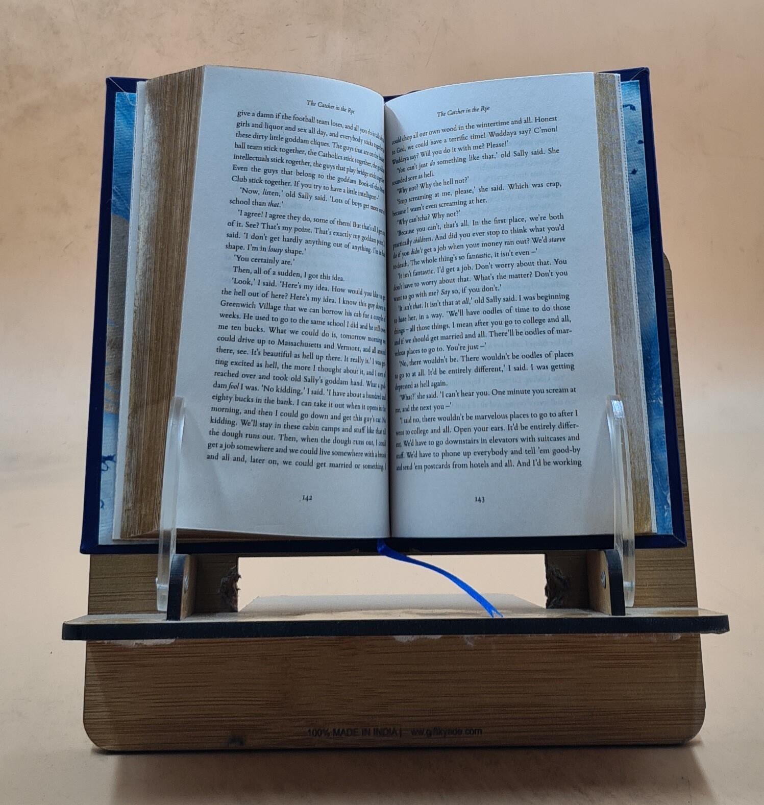 The Catcher in the Rye by Salinger, J. D. [PREMIUM LEATHER BOUND]