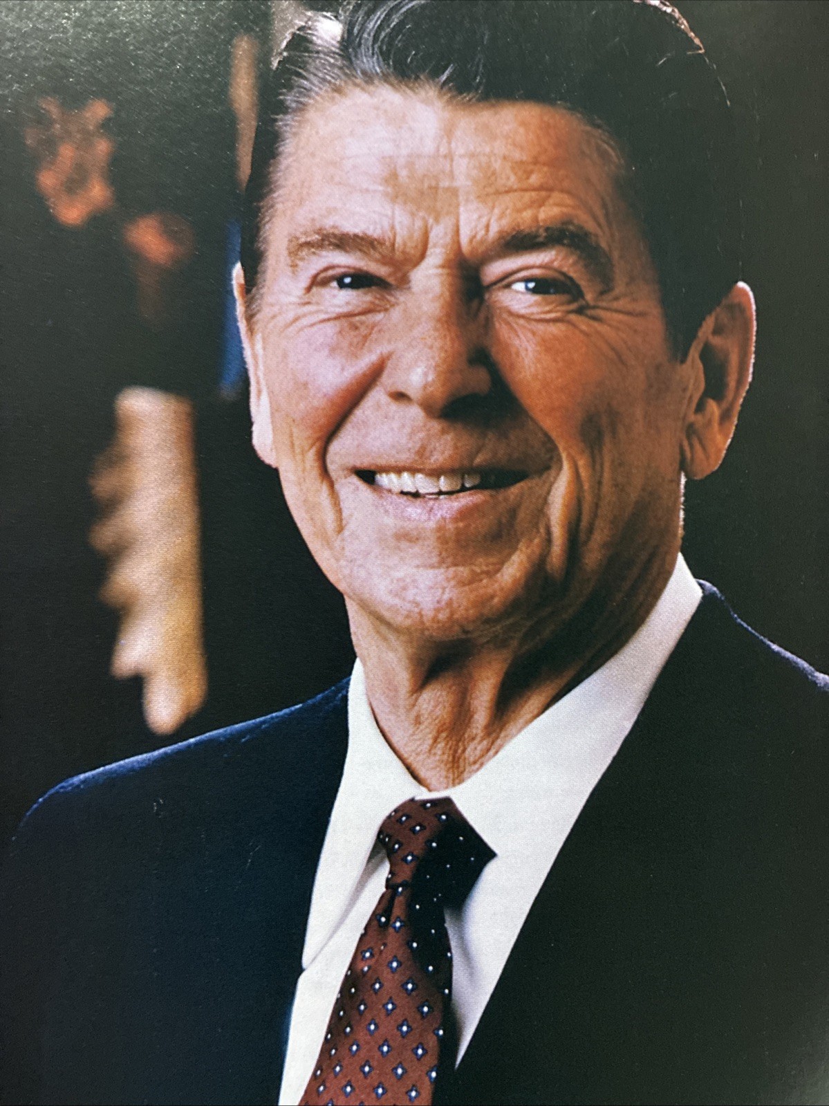 Ronald Reagan Remembered w/DVD CBS News Introduction Dan Rather 2004 HC/DJ