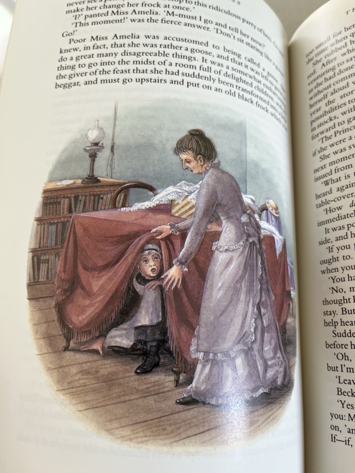 “A Little Princess” Frances Hodgson Burnett Illus: Graham Rust, Hardcover W/DJ
