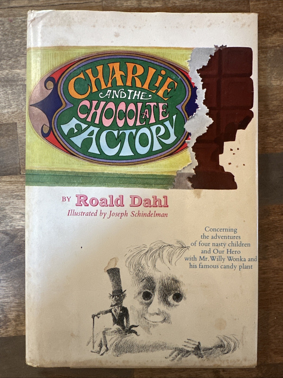 Roald Dahl Charlie and the Chocolate Factory 1973 Revised Edition Vintage HC