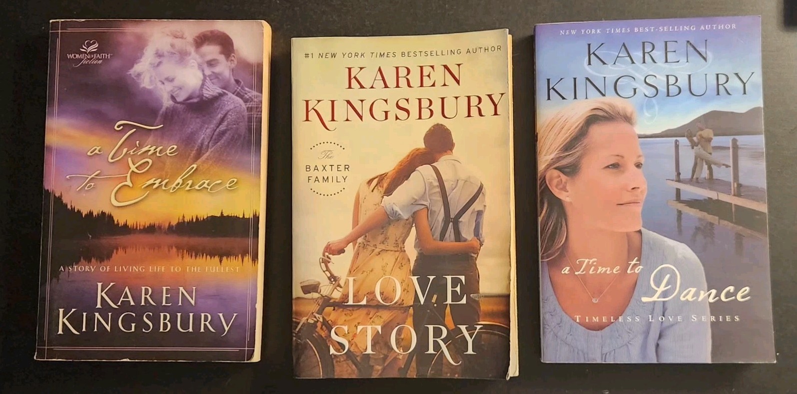 Karen Kingsbury Lot Of 3 Romance Paperback Books