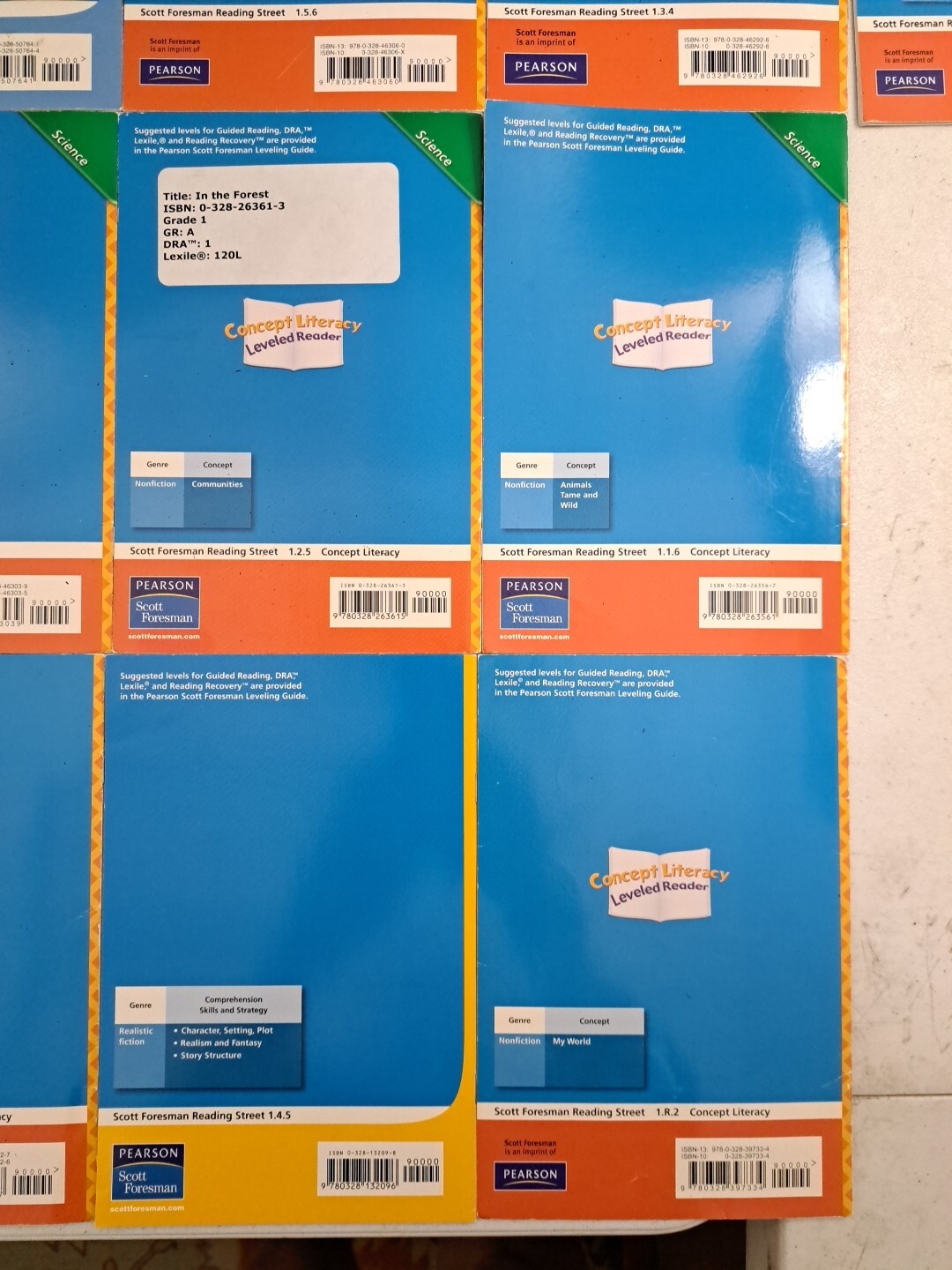 Lot Of 20 Level 1 Readers-Science, Social Studies, Etc-Grade 1