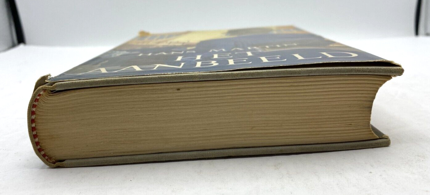 Hans Martin Het AANBEELD 1956 Hardcover Rare Dutch Book Vintage Collectible