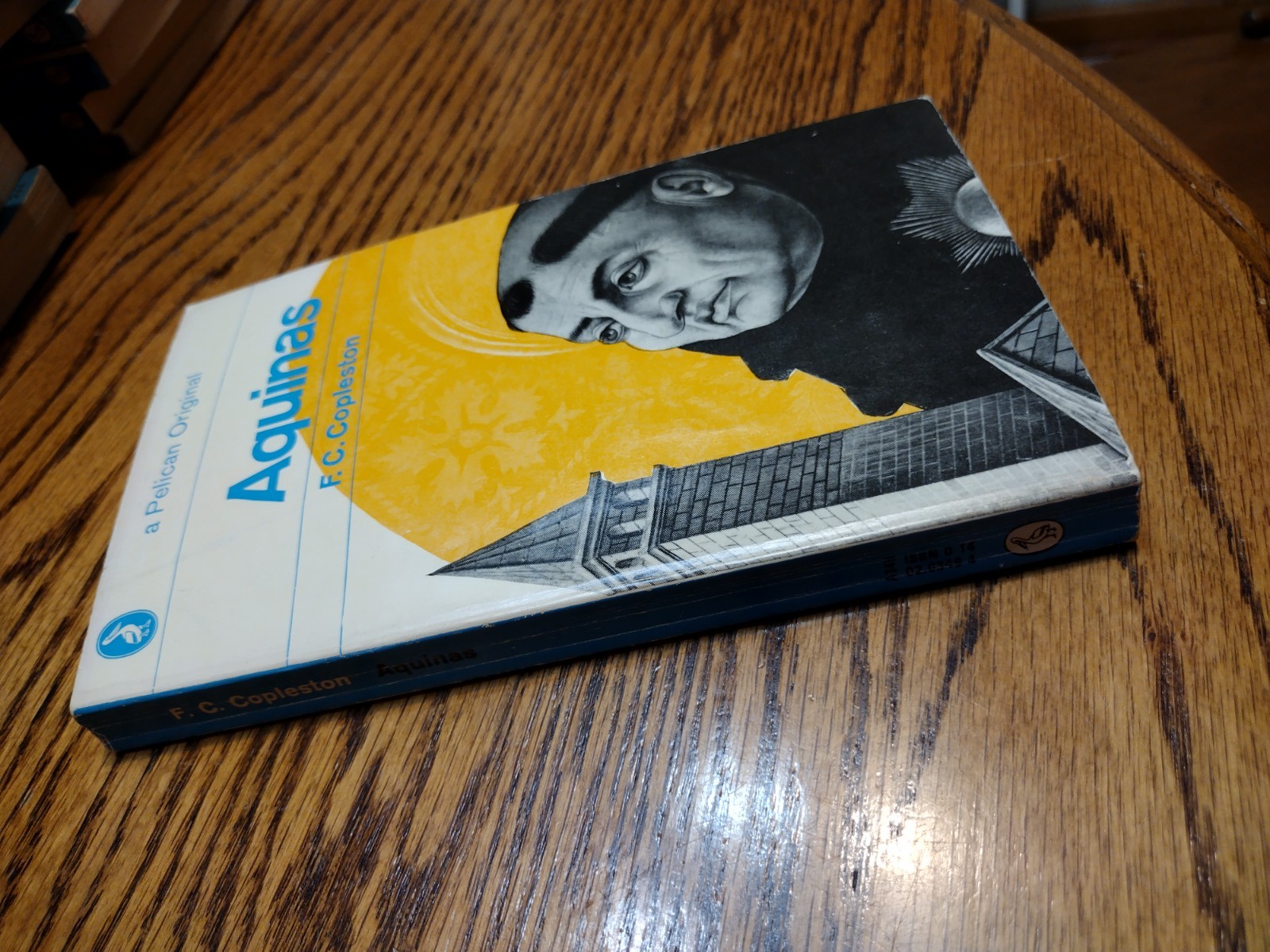 Aquinas A Pelican Original by F.C. Copleston 1975 272 pages Fair to Good Conditi