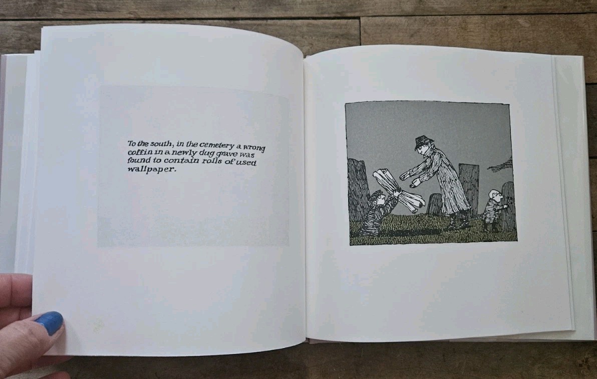 1997. 1st Edition Edward Gorey : The Hauned Tea-Cosy | ILLUST HCDJ In Clear Wrap