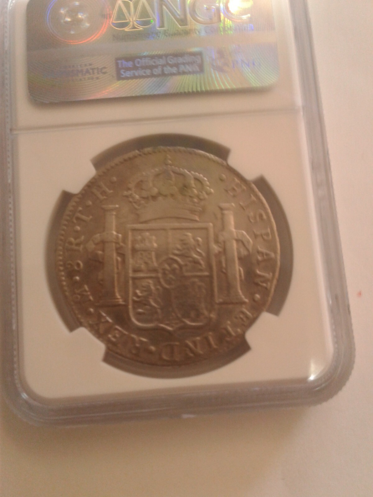 1804 8 Reales Mo TH Very Fine Details Mexico No Chopmarks G2U