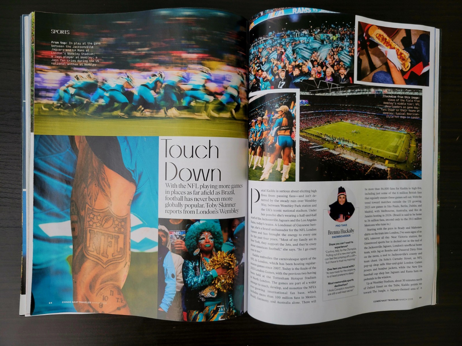Conde Nast Traveler Magazine- Warm Welcomes in Palm Springs, Hokkaido & Swiss