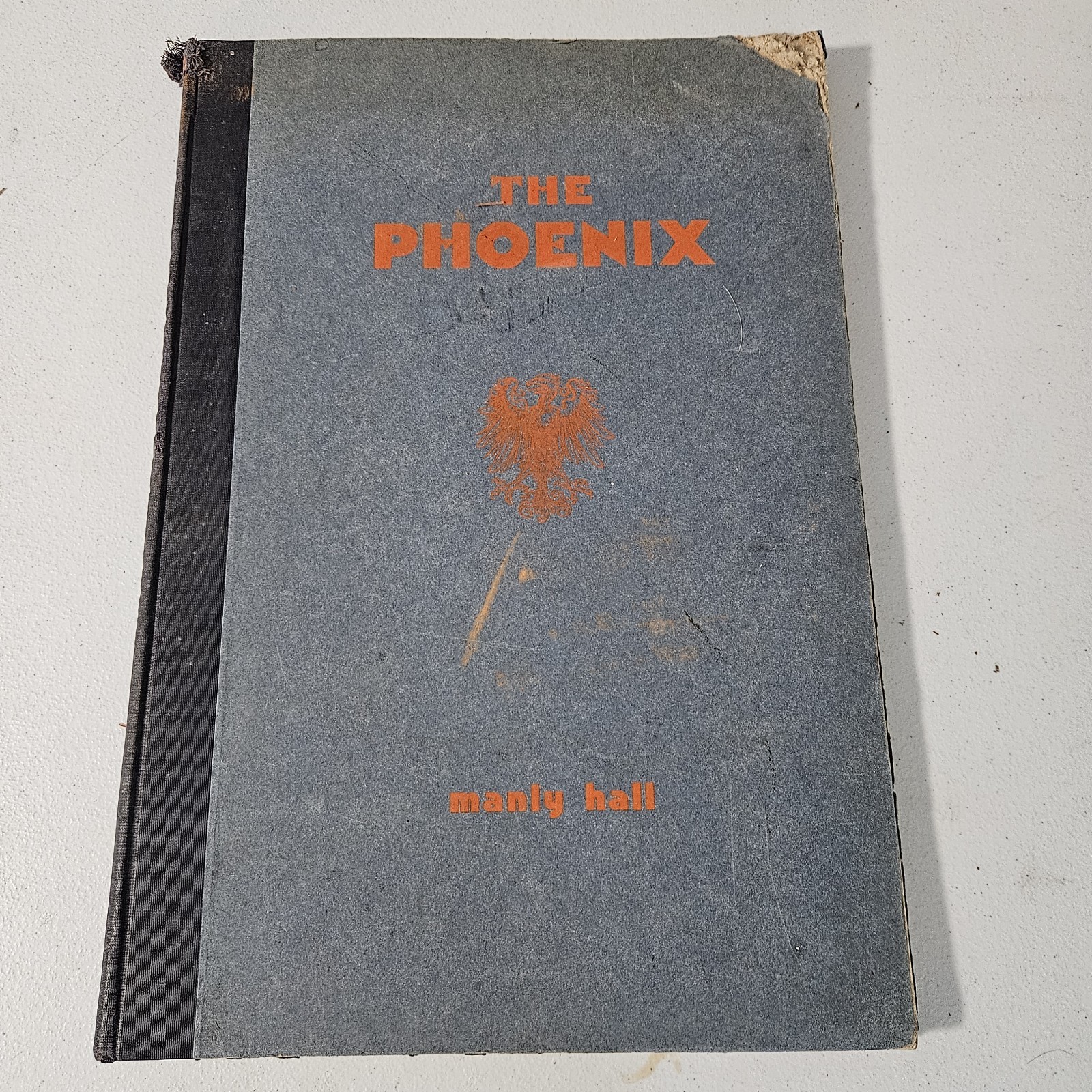 1931-32 Vintage Occult Book: The Phoenix By Manly Hall Limited Edition /3000