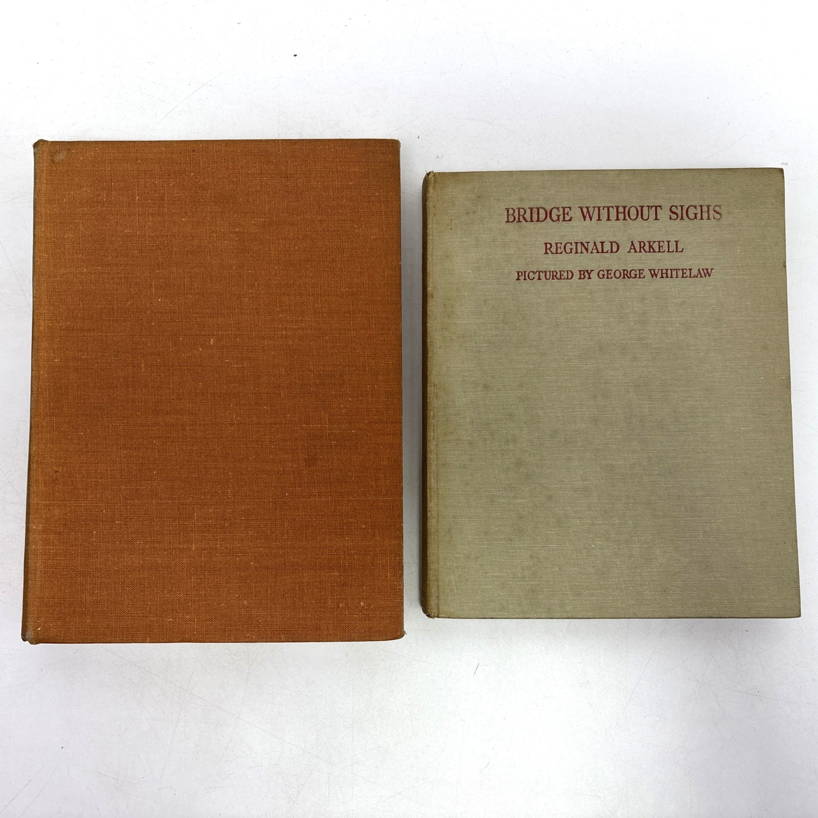Distressed Old Books for Decoration. 27.5cm shelf space.