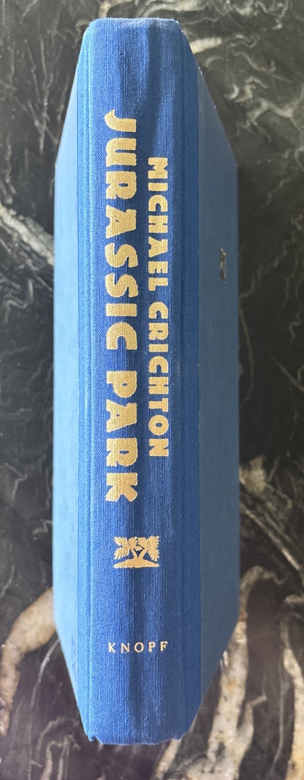 Jurassic Park by Michael Crichton (1990, HC) 1st Ed 3rd Printing