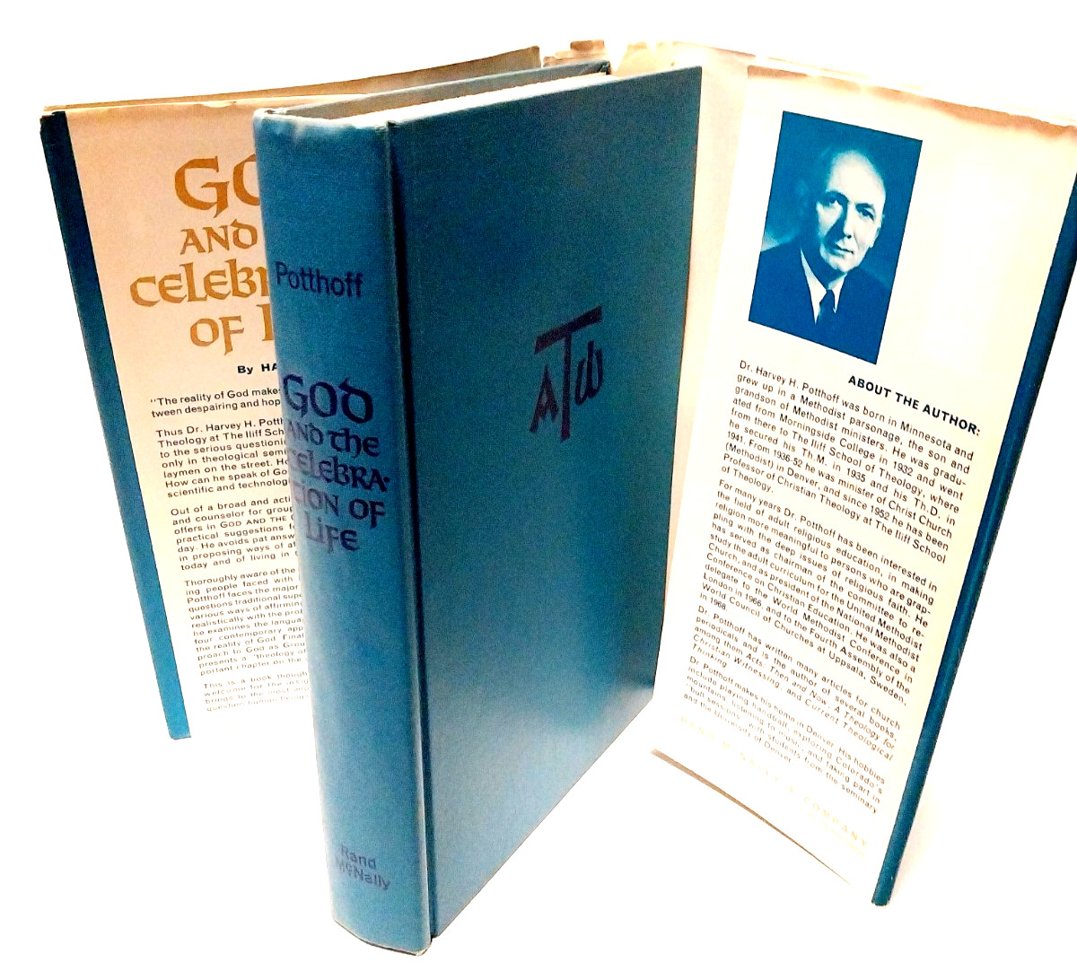 GOD And The CELEBRATION OF LIFE / SIGNED BY AUTHOR! – Harvey H. Potthoff HC w/DJ