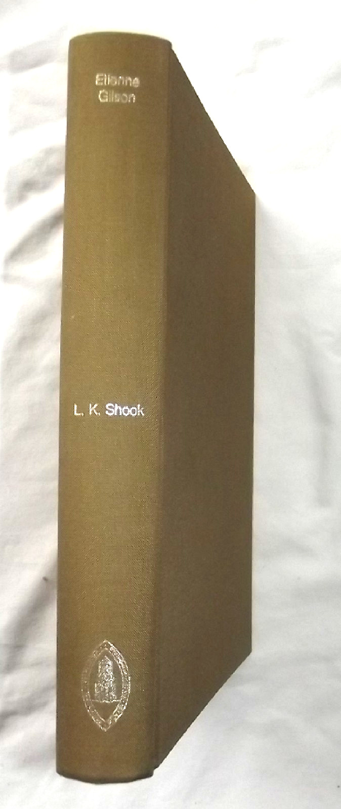 Etienne Gilson Biography Shook Pontifical Institute Mediaeval Studies ’84 XFine