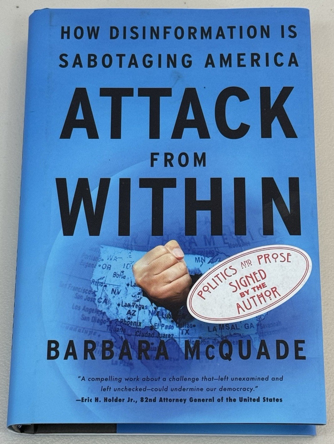 Attack from Within Disinformation Is Sabotaging America McQuade 9781644213636