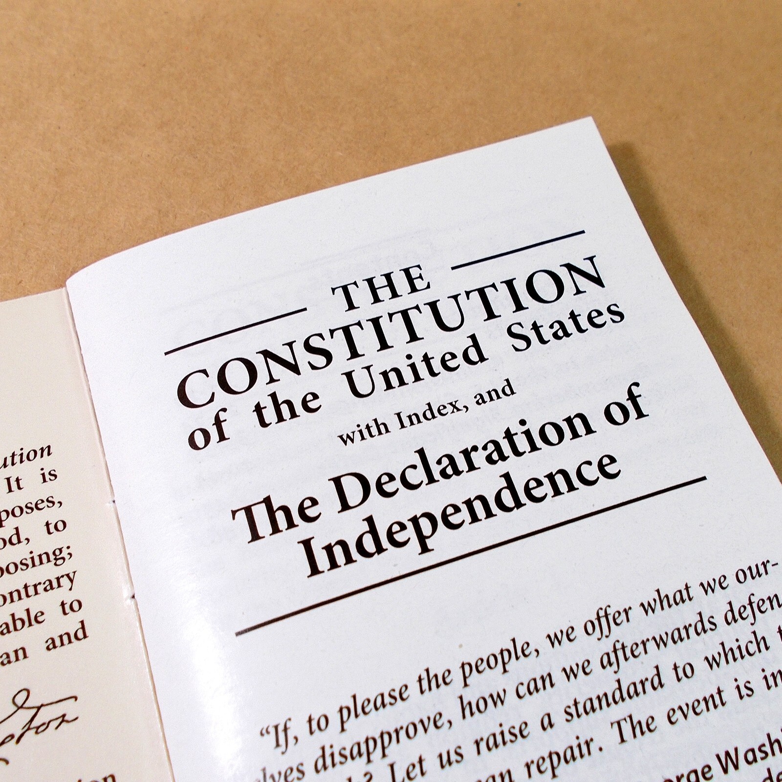 5 COPIES! U.S. Pocket Constitution, Declaration of Independence, Bill of Rights