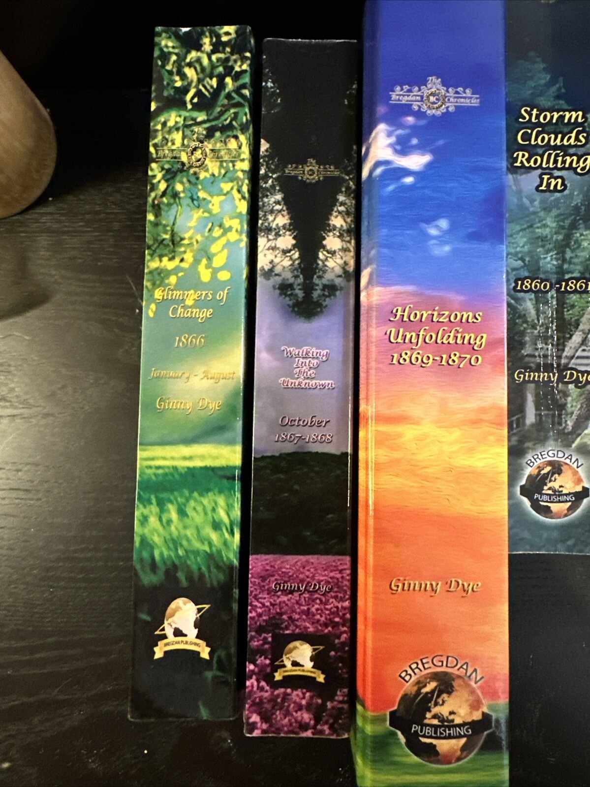 The Bregdan Chronicles GINNY DYE 14 Trade PB Book Lot 1 4-12 19 Historical Read