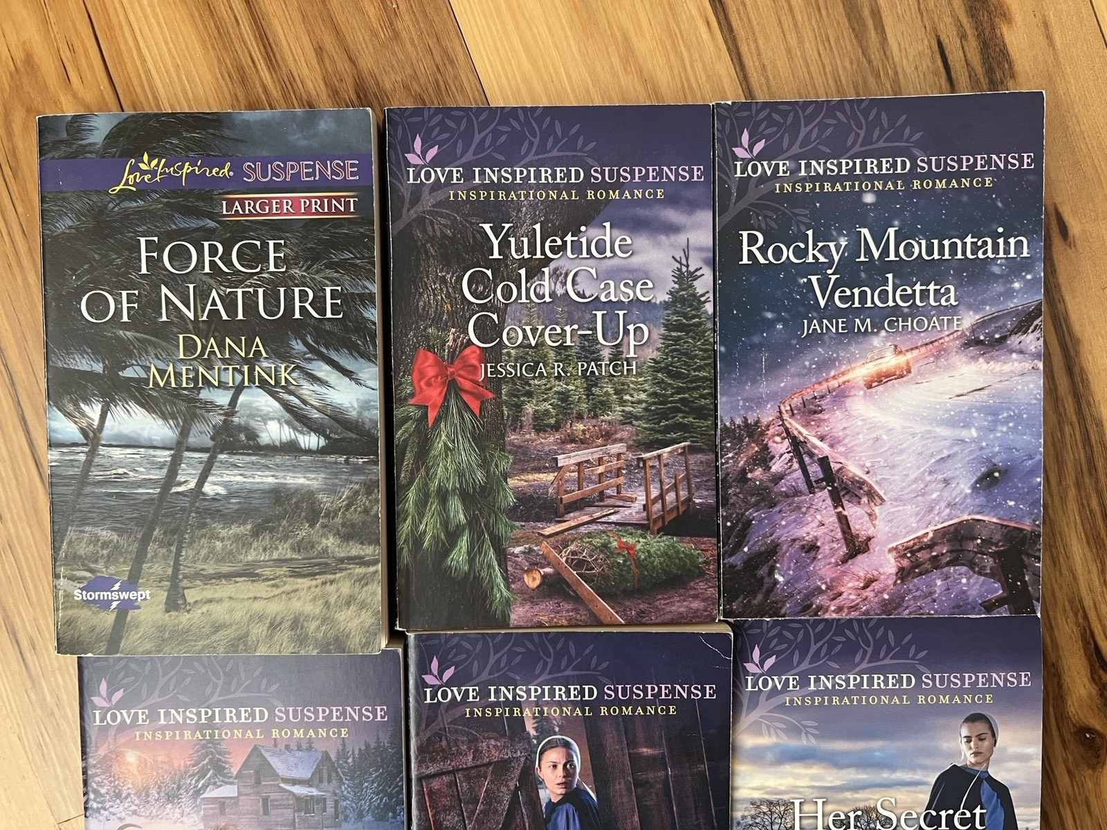 Lot of 12 Love Inspired Suspense Series Romance Paperbacks. 12/2013 to 12/2024