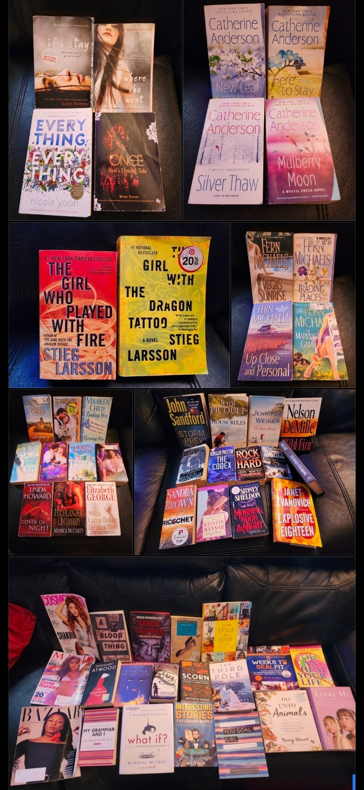 Massive Bulk Estate Book Lot – 54 Books + 3 Magazines (57 Items Total)