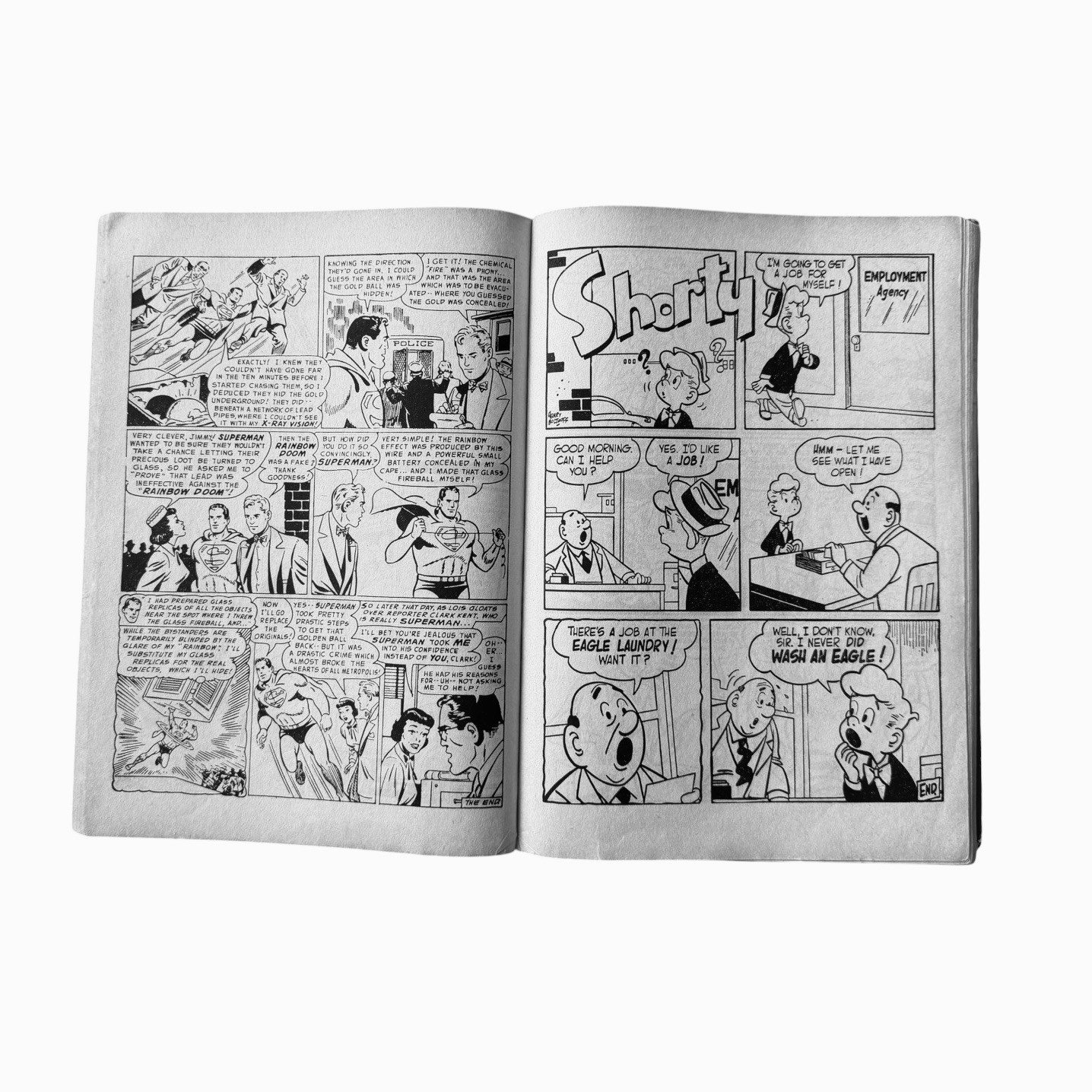 Vintage 1957–58 Superman Adventure Book Annual Atlas Publishing UK 160 Pages