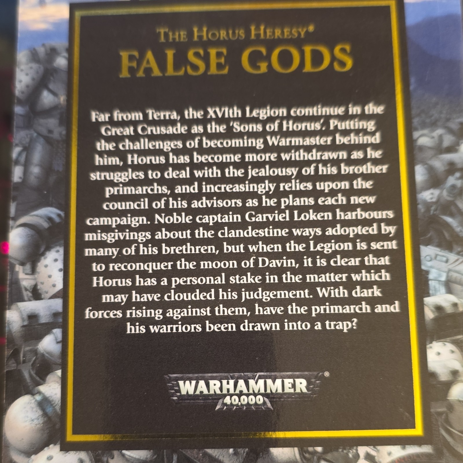 Graham McNeill The Horus Heresy False Gods Warhammer 40,000 Paperback