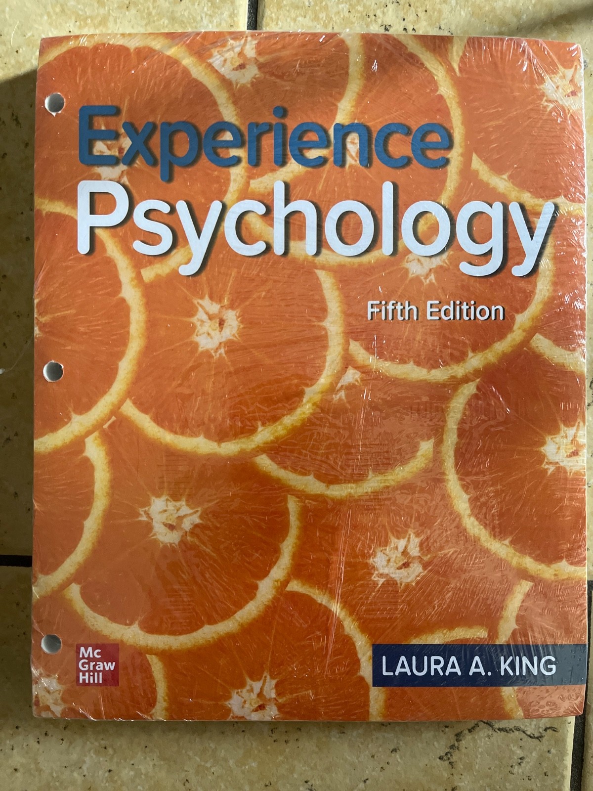 Loose Leaf Experience Psychology by Laura A. King (2021, Ringbound)