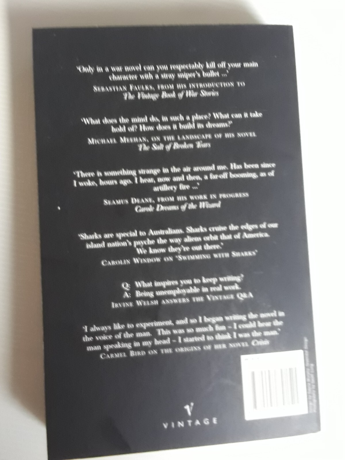 The Vintage Quarterly Number two / Winter 1999 Paperback Book