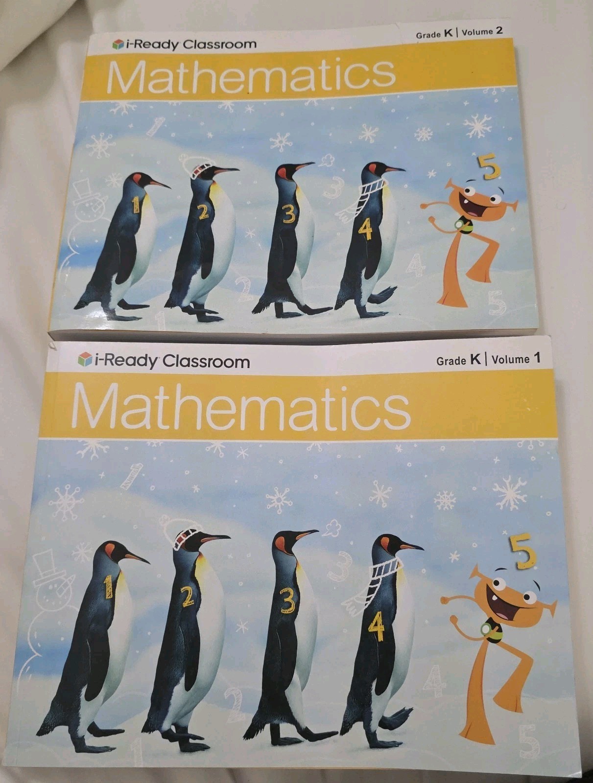 i-Ready Classroom Mathematics Grade K Teacher’s Guide Vol 1 & 2