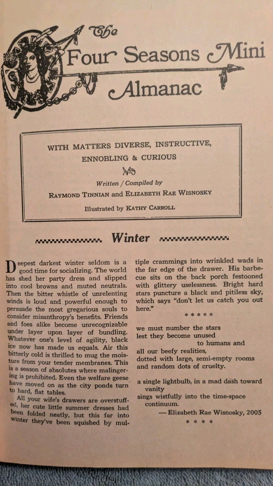 Timothy Fay, WAPSIPINICON ALMANAC #13 Anamosa Iowa, 160 Pages, Essays Literature