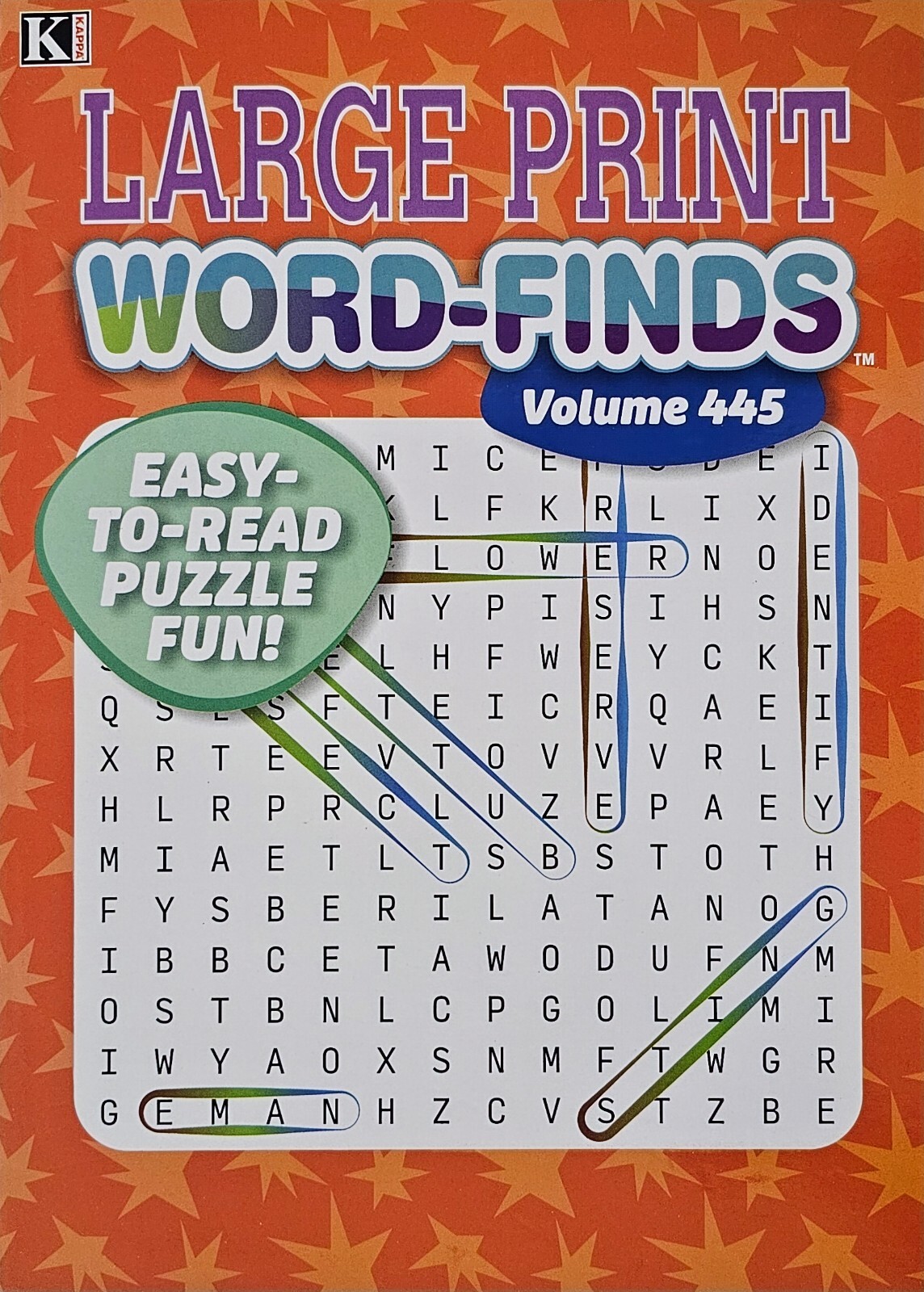 Kappa Large Print Word-Finds Puzzle Books, Largest Selection of Volumes. U-PICK!