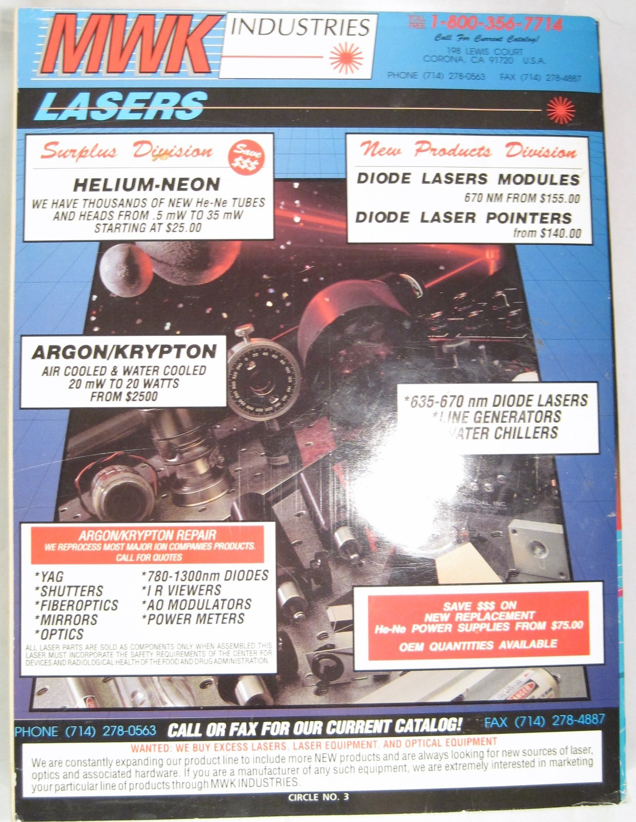 PennWell Laser Focus World December 1992 The Buyers Guide 1993 Volume 28