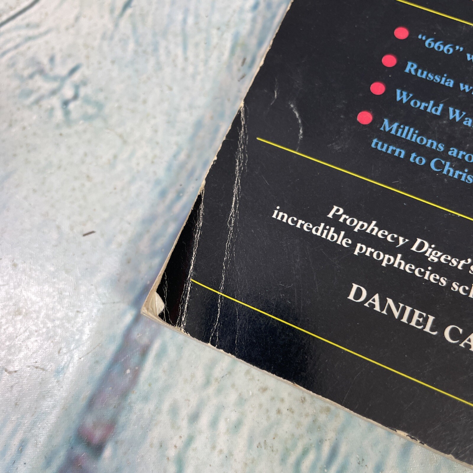 Prophecy Digest 1982-1983 Daniel Calk 1st Ed. Paperback Book Bible World Affairs