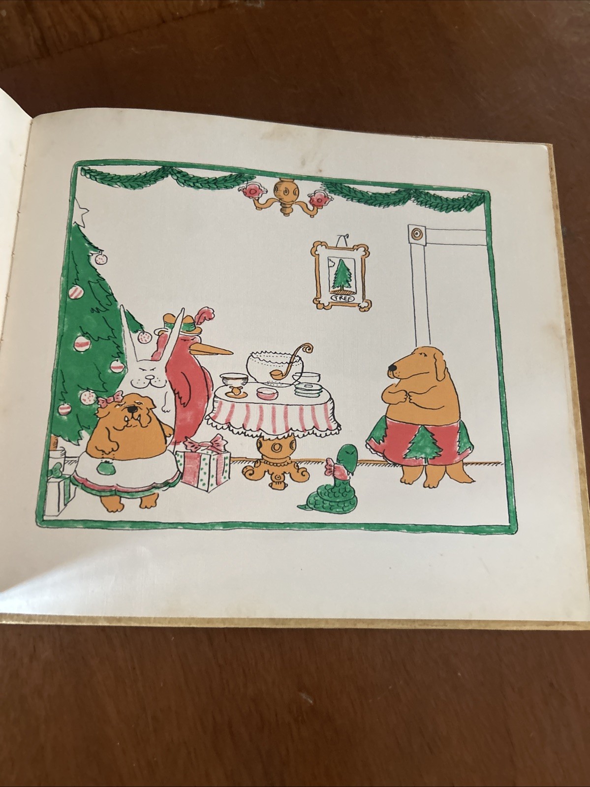 Miss Dog’s Christmas Treat by James Marshall (1973, HC ) Stated 1st Printing