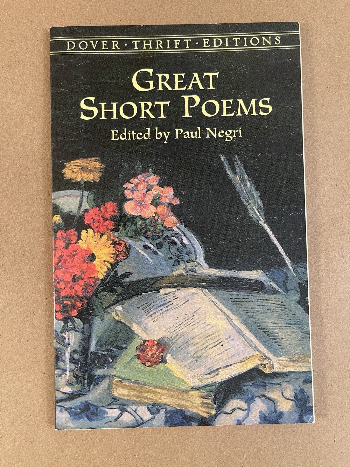 Dover Thrift Editions: Great Short Poems – Paul Negri – B44
