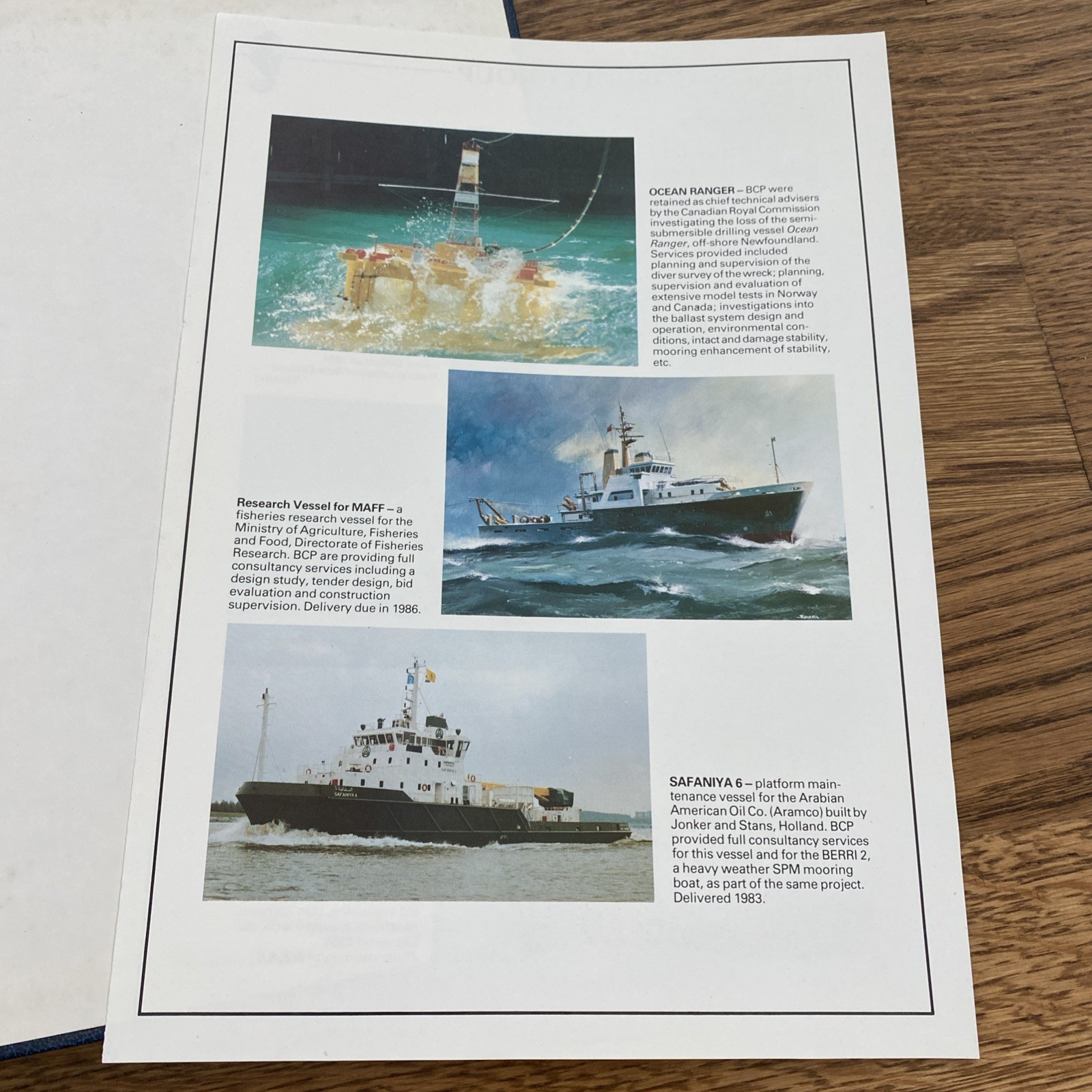 Marine Consultancy Services Designs Burness Corlett UK Australia Naval Ships VTG