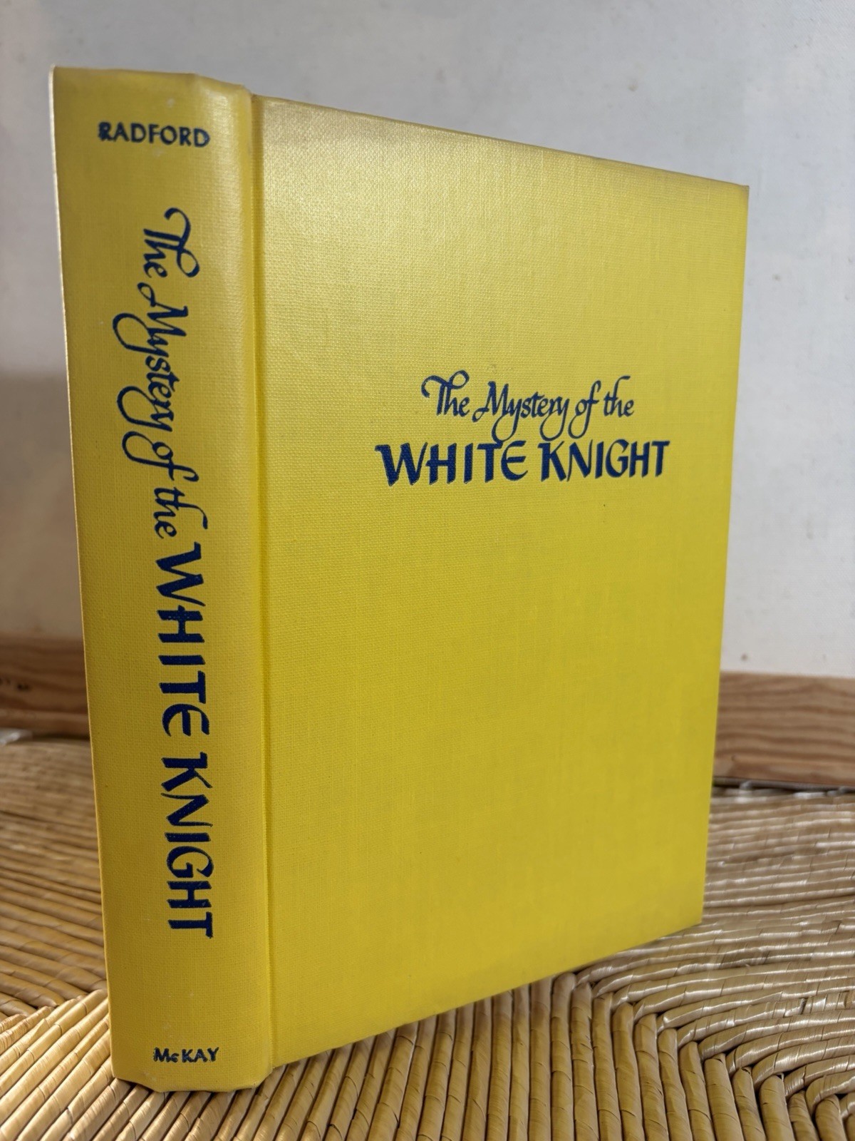 The Mystery of the White Knight Ruby Lorraine Radford 1927 1st Ed HCDJ