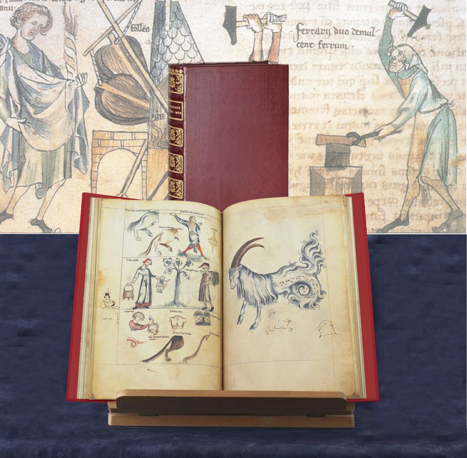 Treatise on Astrology by Albumazar – Liber Astrologiae Leatherbound Facsimile