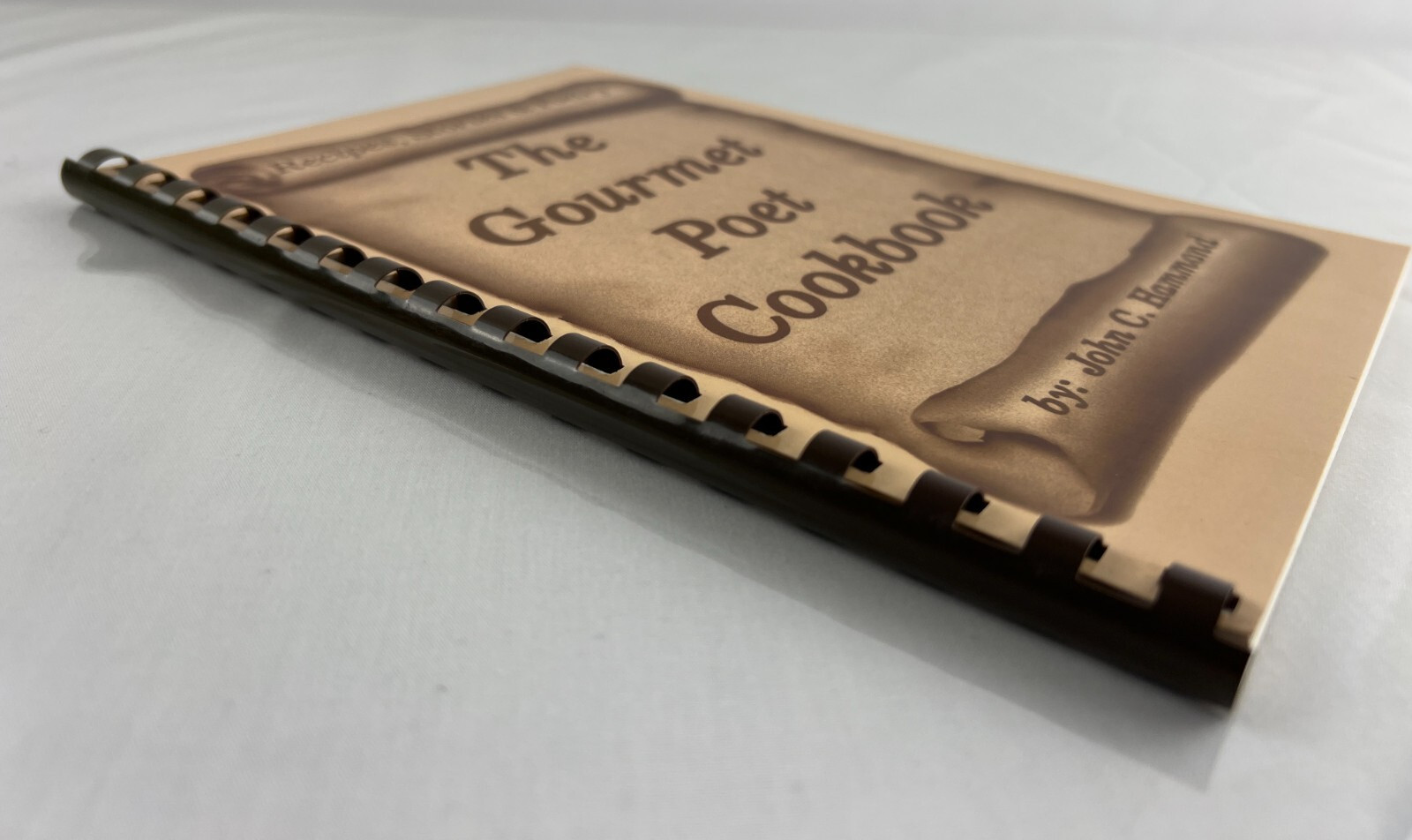 The Gourmet Poet Cookbook by John C. Hammond, Recipes, Stories, Poetry – Signed