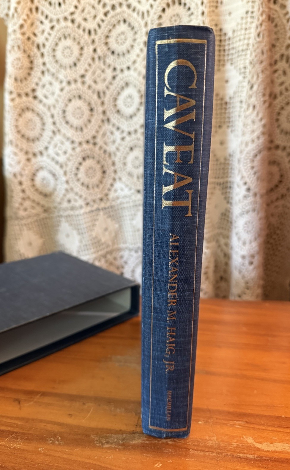 Caveat by Alexander Haig 1984 LIMITED SIGNED NUMBERED 820/1000 HC w/ Slipcase