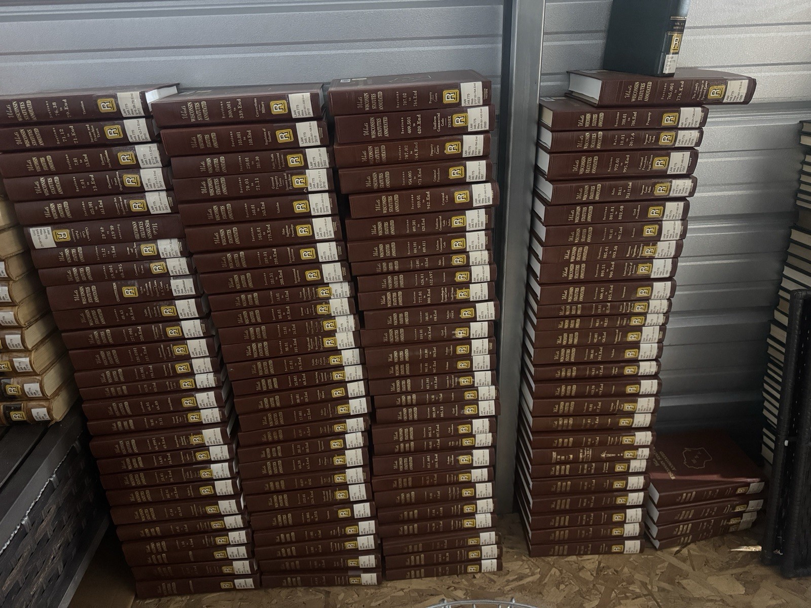 PRICE NEGOTIABLE! Wisconsin Law Book Library