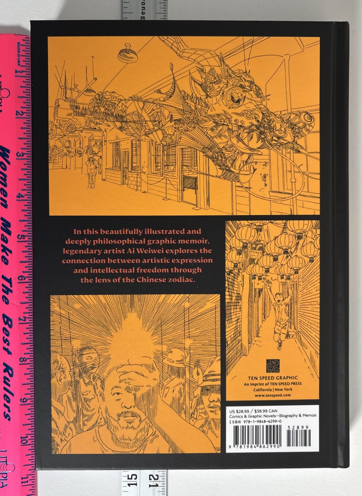 ZODIAC A GRAPHIC MEMOIR by Ai Weiwei SIGNED ! FIRST EDITION