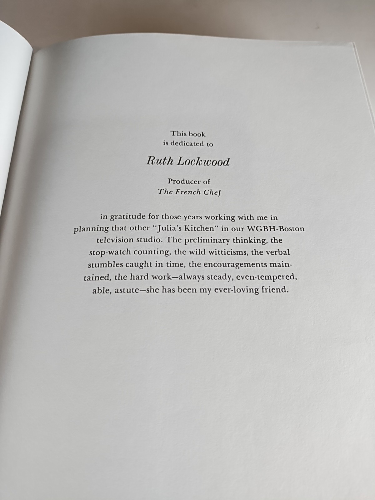 From Julia Child’s Kitchen by Julia Child Brand New 1999 HC/DJ 736 Page Cookbook
