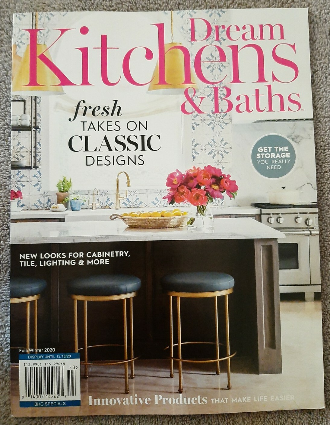 DREAM KITCHENS & BATHS FALL/WINTER 2020 MAGAZINE NEW Meredith Specials