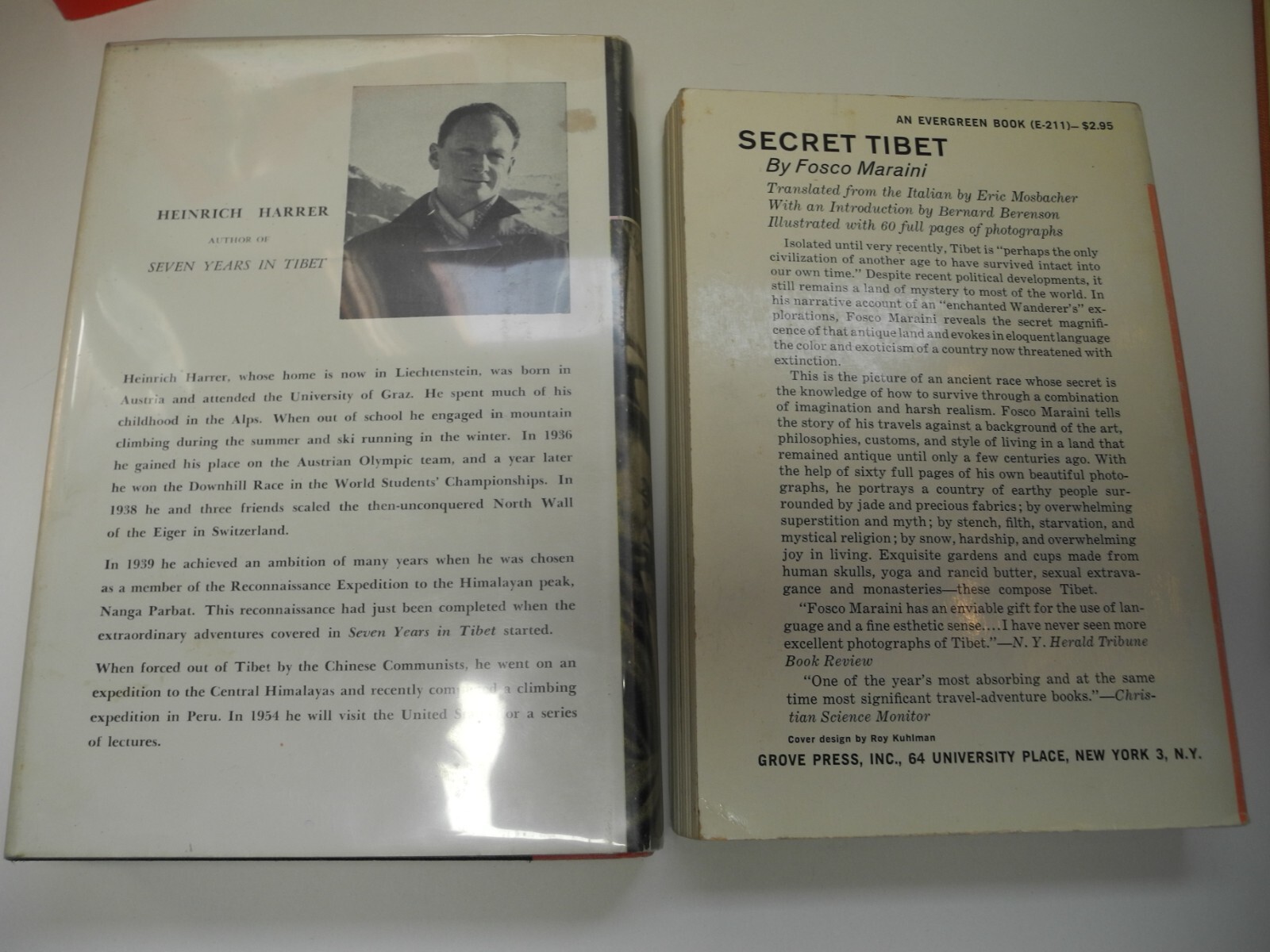 TIBET Tibetan History Vintage Book Lot Buddhism Art Philosophy Custom Old Photos