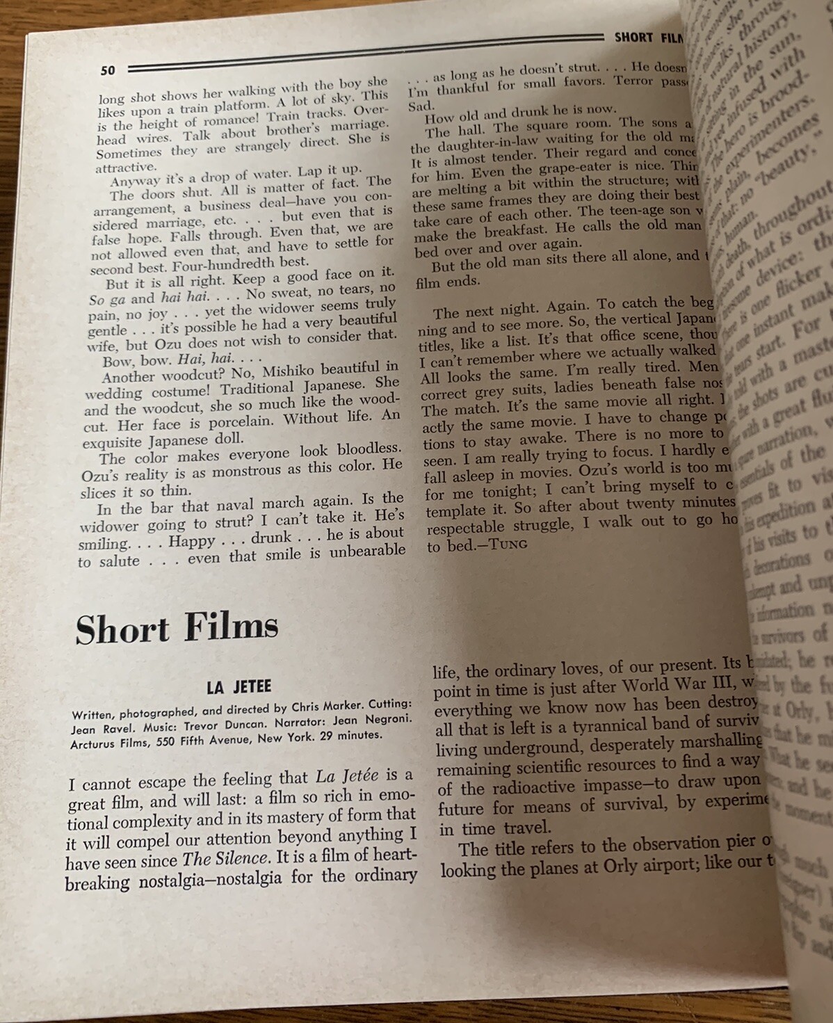 Film Quarterly – 1966 – Winter – Spring – La Jetee – Frankenheimer – Fellini