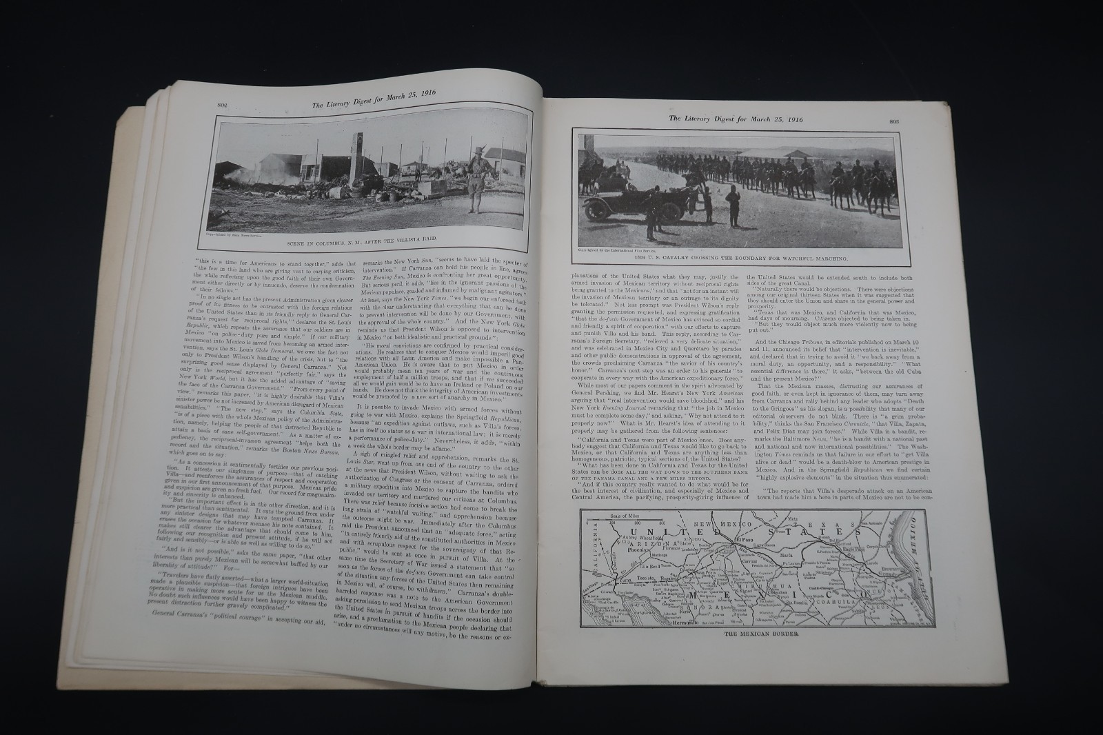 Antique Literary Digest Mar 25, 1916 Funk & Wagnalls Vol 52 #13 WW1 Science Art