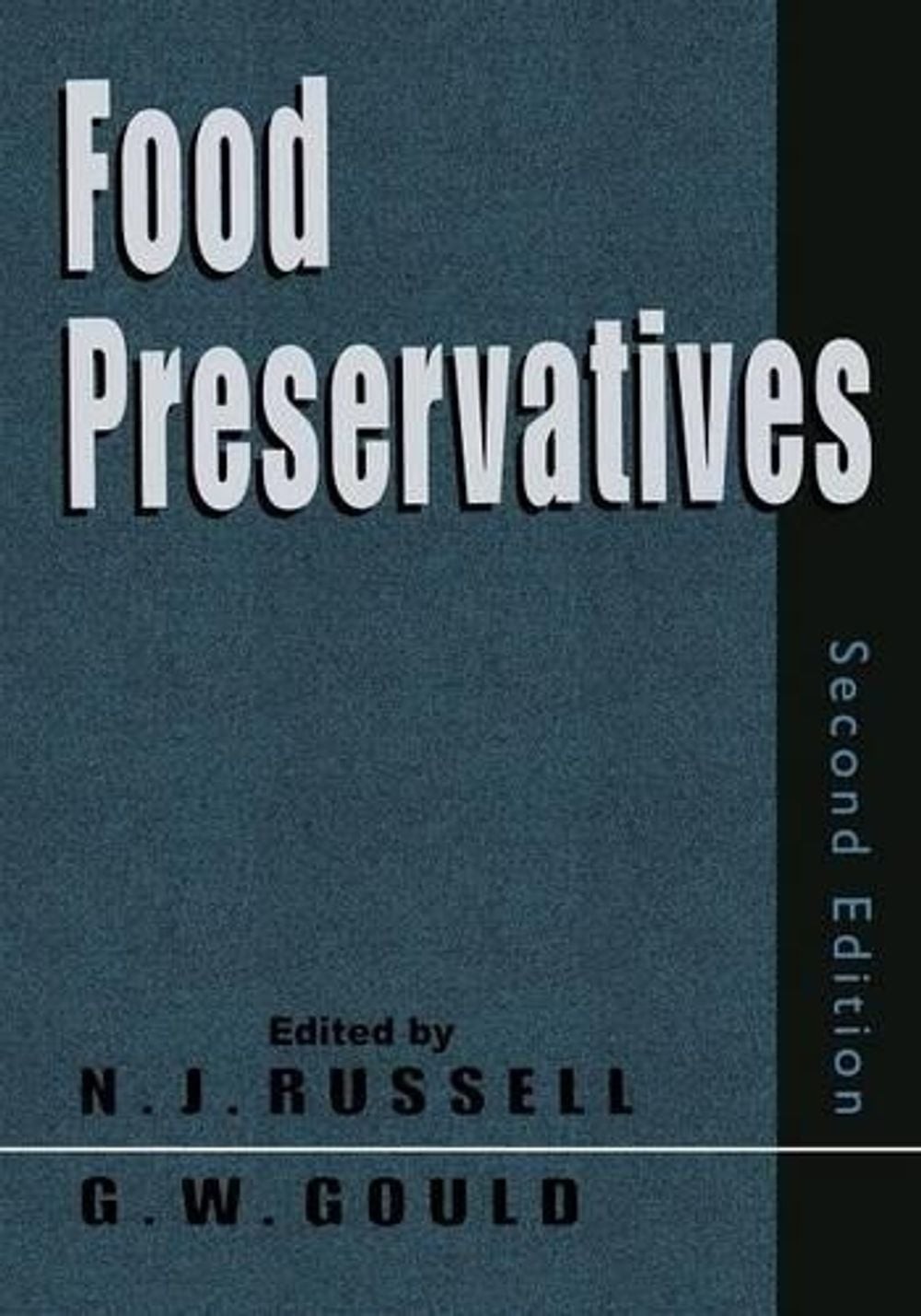 Food Preservatives by Nicholas J. Russell (English) Paperback Book