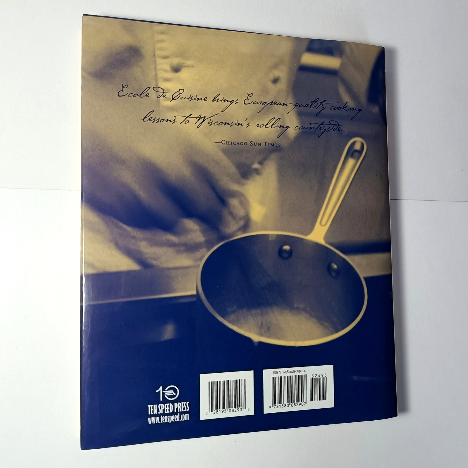 Ecole de Cuisine SIGNED by Jill Prescott 2001 Ten Speed Press 1st printing